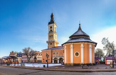 Town hall of Kamianets-Podilskyi, Ukraine © Cavan
