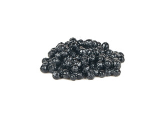 Pile black caviar
