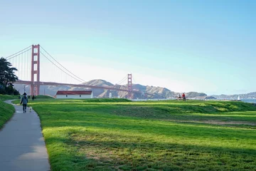 No drill light filtering roller blinds Golden Gate Bridge SAN FRANCISCO GOLDEN GATE BRIDGE