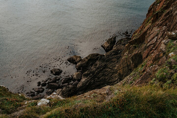 Coast of the Sea in Portrush, Northern Ireland