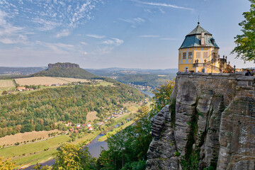 Aussicht Festung Königstein