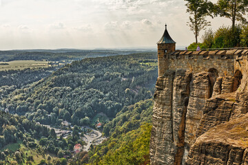 Aussicht Festung Königstein