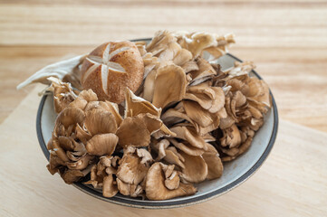 しいたけとまいたけ