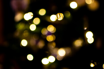 abstract Christmas Bokeh background