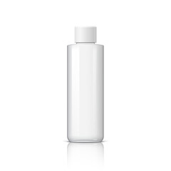 Realistic Cosmetic bottle can sprayer container. Template For Mock up for brand template. vector illustration.