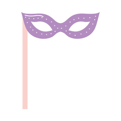 mask for party on white background