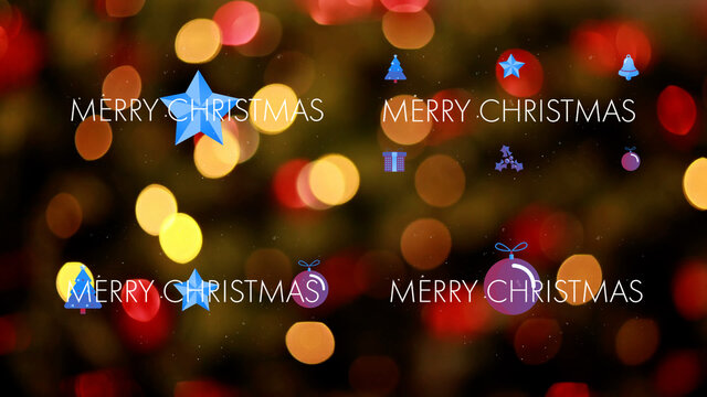 Happy Colorful Christmas Lower Thirds