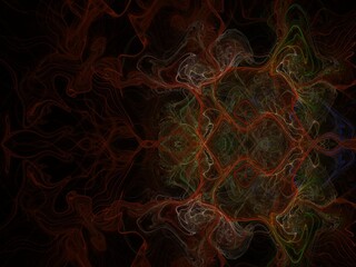 Imaginatory fractal background Image