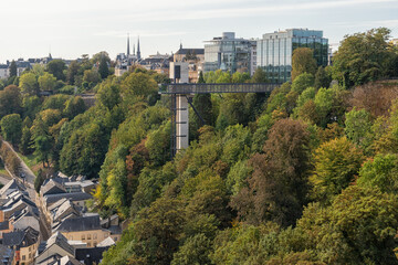 Elevator in Luxembourg Pfaffenthal-Oberstadt