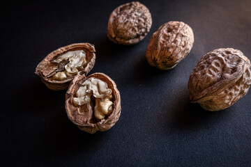 Organic and healthy walnuts, from the mediterranean.