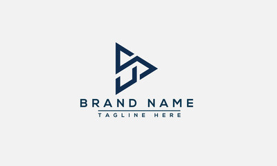 SD Logo Design Template Vector Graphic Branding Element.