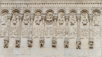 detail of old russian church