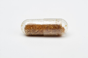 Halft filled natural supplement