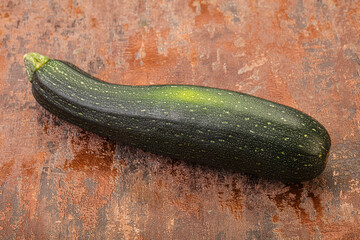 Tasty young organic natural zucchini