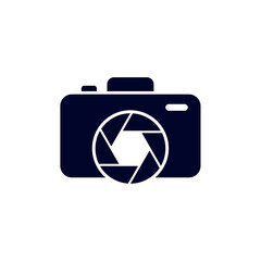 Camera icon logo vector template, Creative Movie logo concept, Icon symbol, Illustration