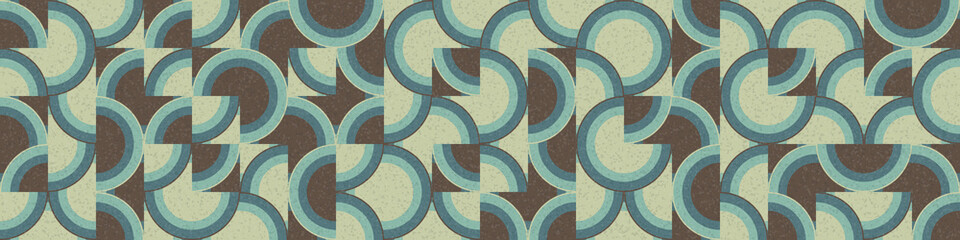 Abstract Geometric Pattern generative computational art illustration