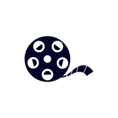 Film Strip Cinema Logo vector template, Creative Movie logo concept, Icon symbol, Illustration