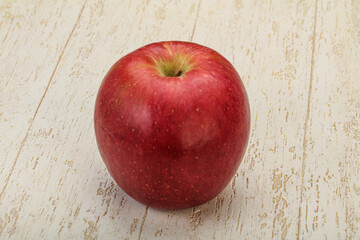 Red sweet tasty apple fruit