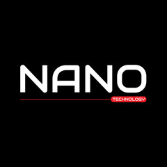Nano Technology, stylish typography slogan for t-shirts design, clothing, hoodies, etc. Vector print, typography, poster. Global swatches.