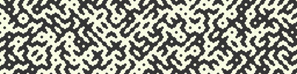 Abstract Geometric Pattern generative computational art illustration