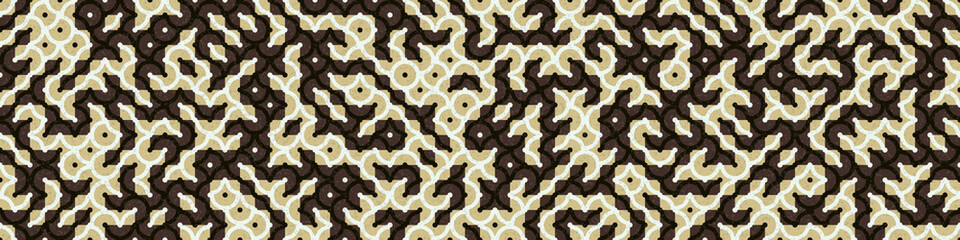 Abstract Geometric Pattern generative computational art illustration