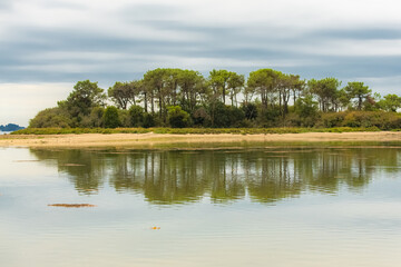 Brittany, panorama of the Morbihan gulf
