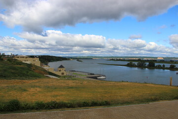 view of the river