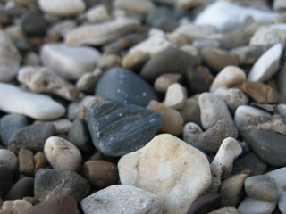 stones on the beach