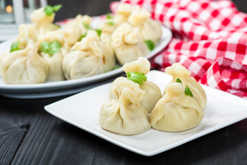 Georgian dumplings khinkali