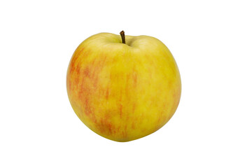 yellow apple isolated on white
