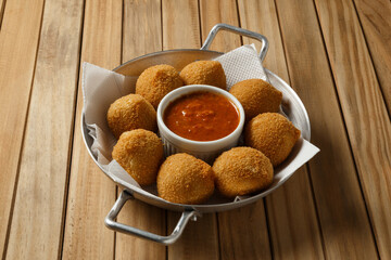 Brazlian Snack. Coxinha de frango