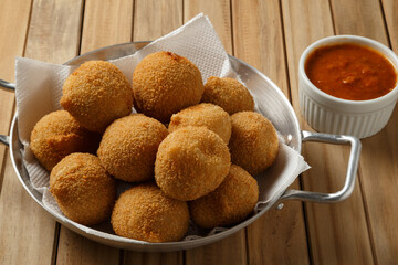 Brazlian Snack. Coxinha de frango