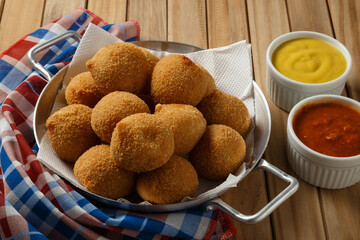 Brazlian Snack. Coxinha de frango