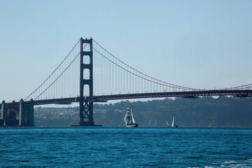 Sailboat in San Francisco Bay
