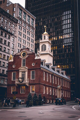 Fototapeta na wymiar Downtown Boston