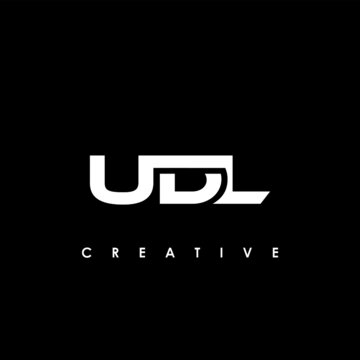 UDL Letter Initial Logo Design Template Vector Illustration