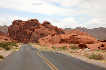 Valley of fire - Nationalpark (USA) in Nevada, N&auml;he Las Vegas