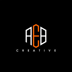 AEB Letter Initial Logo Design Template Vector Illustration