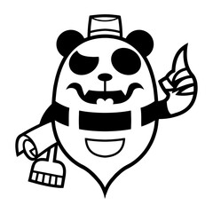 Characters_03/13/2019 : パンダの内装屋の幽霊