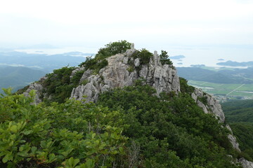 Naklejka premium Palyeongsan Mountain in Goheung, Korea
