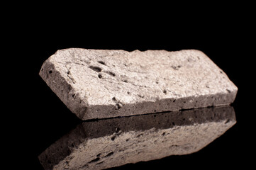 Clinker brick isolated on the black