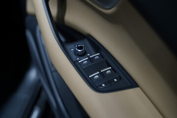 Naklejka premium Modern car's interior design