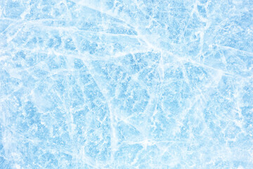 Blue background of Ice texture