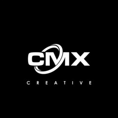 CMX Letter Initial Logo Design Template Vector Illustration