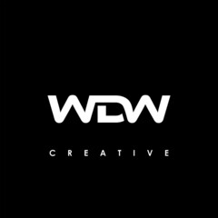 WDW Letter Initial Logo Design Template Vector Illustration
