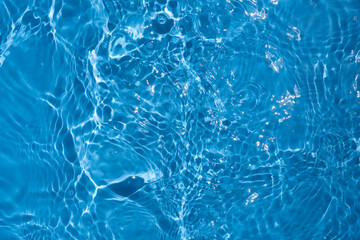 Water Surface Top View,Water in swimming pool rippled water detail background