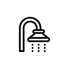 Shower icon, vector, design trendy