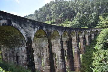 bridge in the mountains