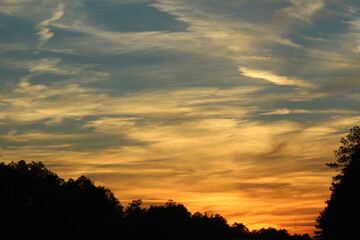 Beautiful Sunset Sky Clouds
