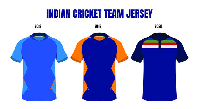 Premium Vector  India cricket team sports kid design or india cricket  jersey design